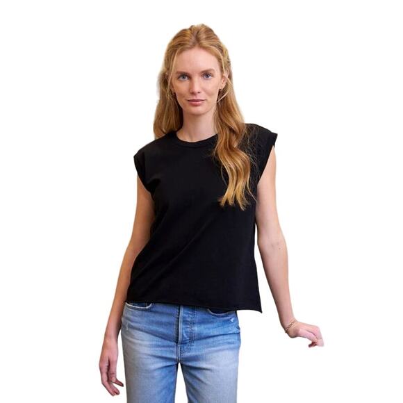 NWT! Frank & Eileen Vintage Muscle Tee BLACK on Garmentory X-SMALL - Picture 1 of 7